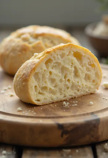 שמרים טריים ויבשים בקערות על משטח עבודה