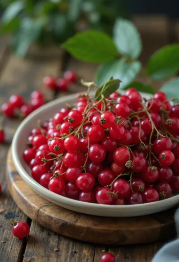 גרגירי סמבוק אדום, צבע אדום בוהק וקליפה מבריקה