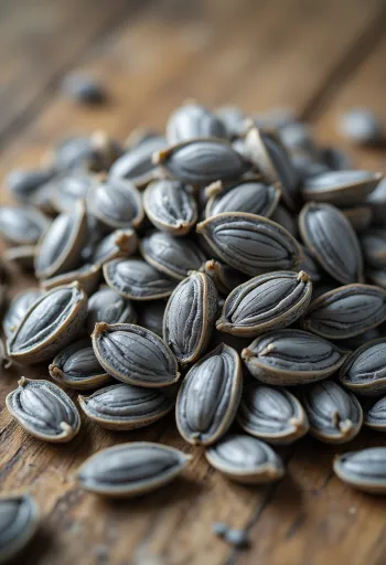 גרעיני חמנייה קלופים ולא קלופים בקערות