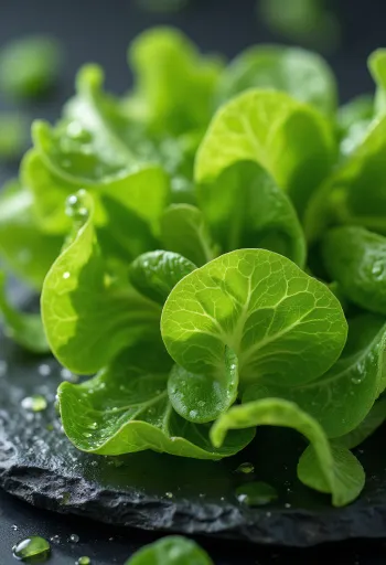 עלי חסת ים מיובשים בצבע ירוק בהיר