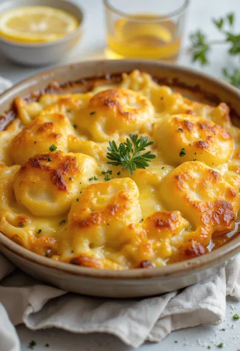 Saganaki עם גבינת קפלוטירי, עם קרום זהוב, מוגש עם לימון