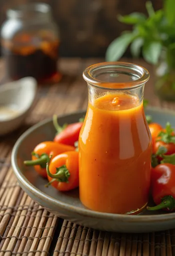 רוטב הבנרו מוגש לצד טאקו