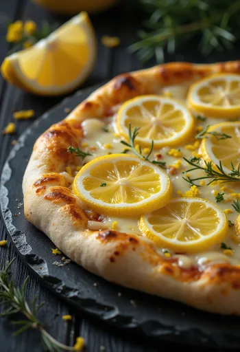 Pizza al Limone בתיבול לימון