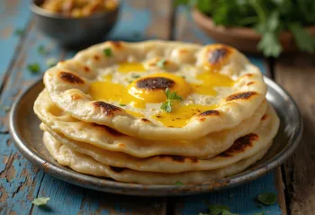 רוטי מוגש עם חמאה