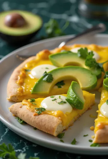 Pizza Peruana מוגשת