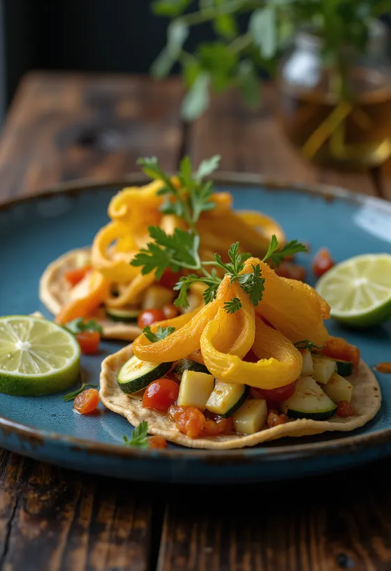 טאקוס דה פלור דה קלבסה מוגש