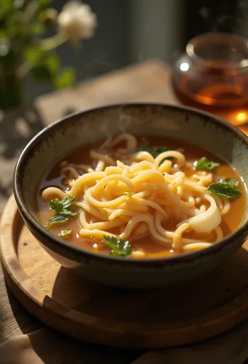 רוטב חמוץ-חריף מוגש עם אורז