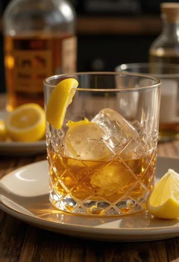 וויסקי דבש בכוס