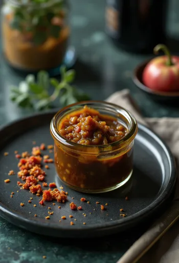 ויניגרט בלסמי, חרדל וצ'ילי בצנצנת