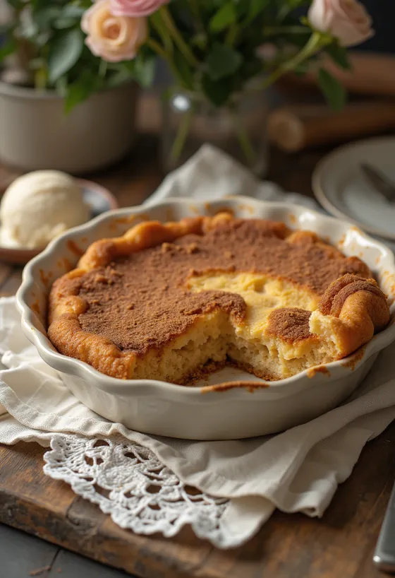 פאי צ'ורוס, פרוסות פאי קינמון מוגשות