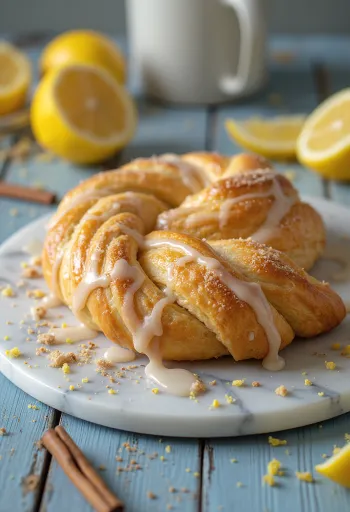 Kanelstang בזיגוג לימון, מאפים טריים בטעם קינמון וזיגוג לימון