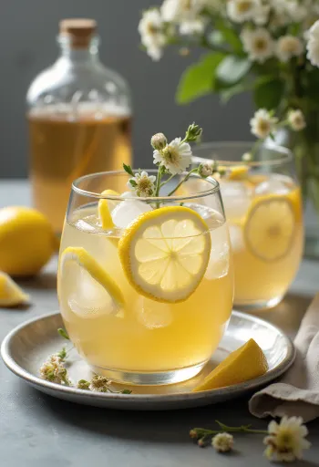 סיידר פרחי סמבוק קר מוגש טרי