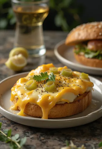 טוסטון במילוי גבינה עשיר