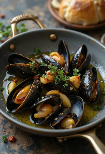 סורורו עם שמן זית שום פטרוזיליה ומיץ לימון