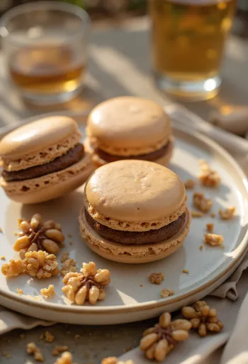 מקרון רום ואגוזים