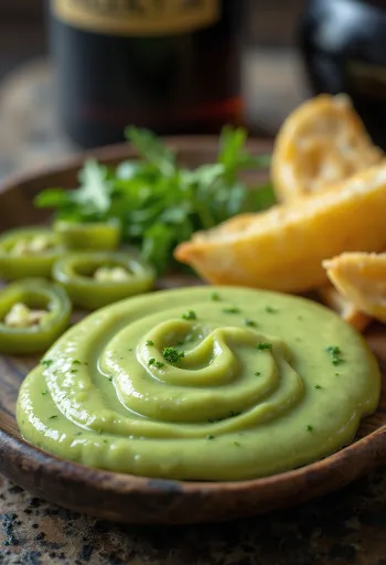 רוטב חלפניו מוגש בקערה