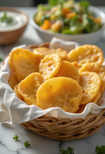 עוגיות גבינה מלוחות פריכות, אפויות טרי, עם שכבת גבינה זהובה.