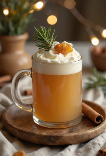 סיידר ניצני אורן מוגש בכוס