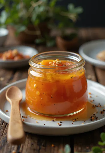 צנצנת גהי מתובל בגוצ'וג'אנג