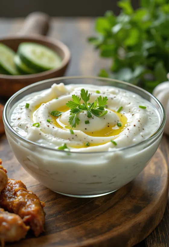 ראיטה מלפפון ונענע, עם יוגורט יווני ונענע טרייה