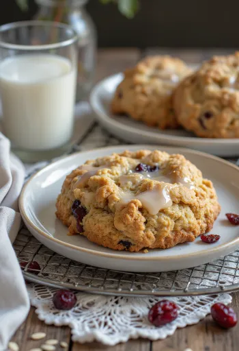 עוגיות גרנולה אפויות טריות