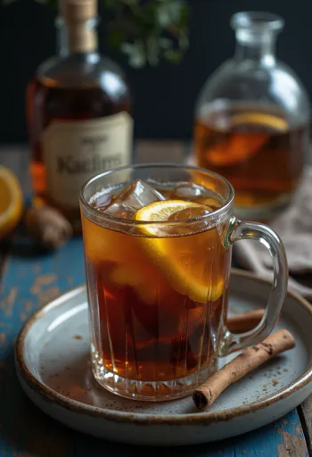 גרוג מוגש בכוס