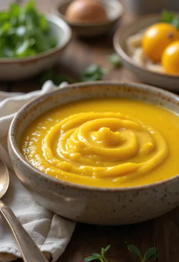 רוטב פירות בקארי מוגש