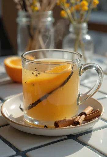 סיידר וניל בספל