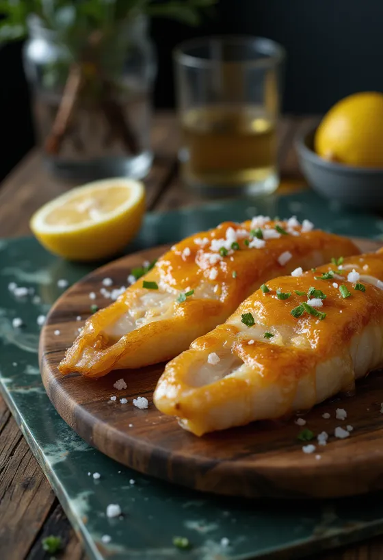 צלופח מעושן בברביקיו עם תבלינים טריים