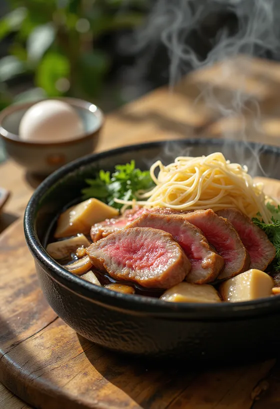 Beef Sukiyaki מנת הוט פוט יפנית