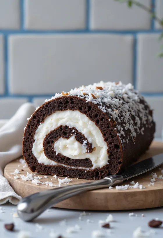 רולדת קוקוס לפי מתכון ביתי