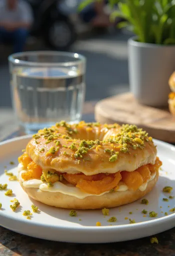 בייגל מי זהר ופיסטוק טרי