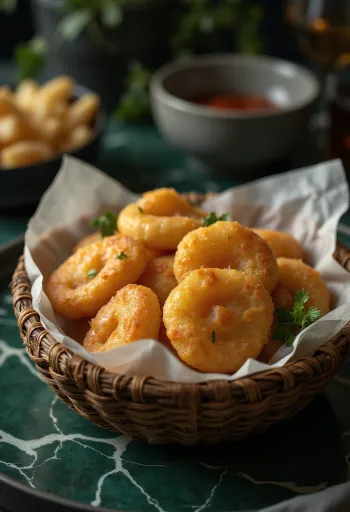 לחמניות מטוגנות (Fry bake) ללא גלוטן, מאפה זהוב בתבנית