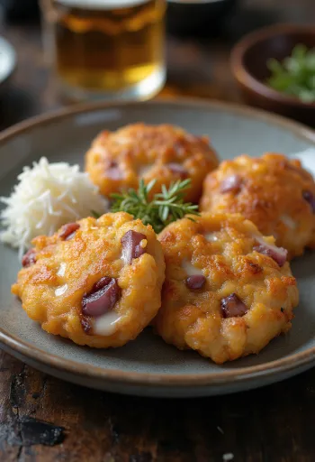 סצומה-אגה תמנון, מוגש כחתיכות זהובות ופריכות