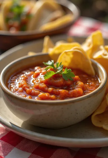 רוטב עגבניות אדום וסמיך מאוד עם פפריקה מעושנת