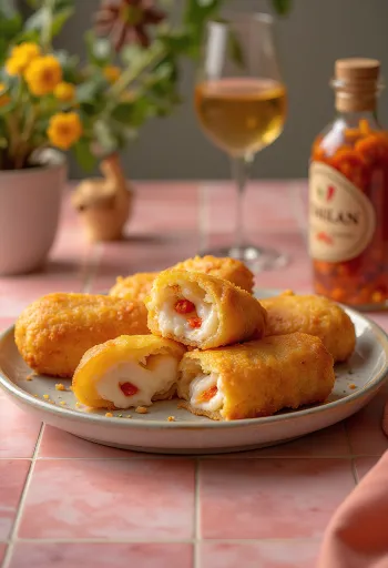 כדור אקראז'ה מטוגן וזהוב חצוי וממולא בקרורו